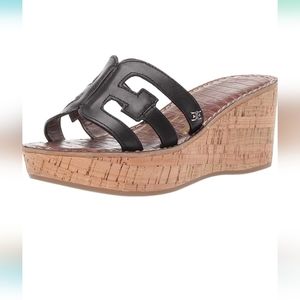 Sam Edelman Wedge Sandals Size W 11